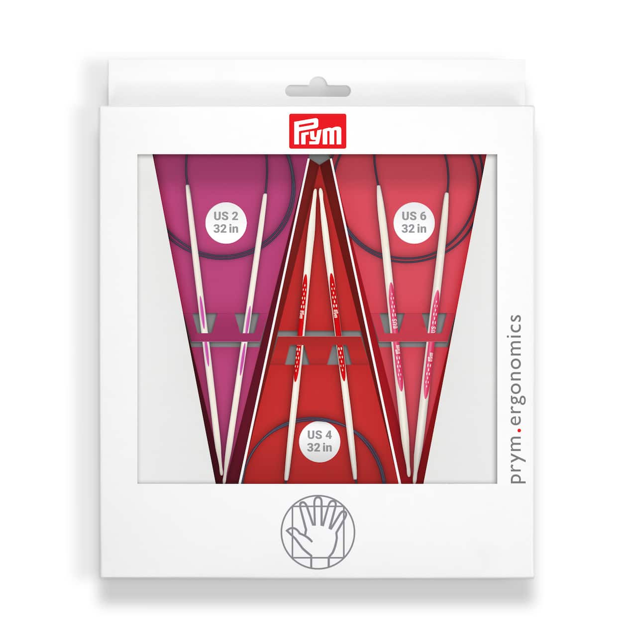 Prym Ergonomics 32" Circular Knitting Needles Set